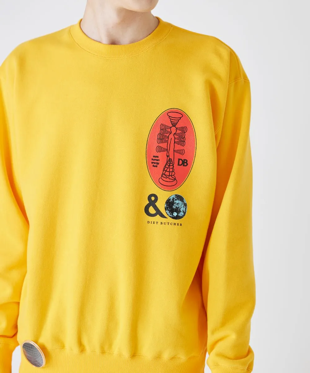 【60%OFF】Sweat shirt with NEW YOAKE POST - YELLOW