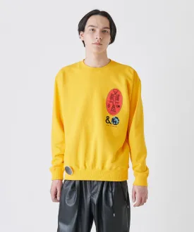 【60%OFF】Sweat shirt with NEW YOAKE POST - YELLOW