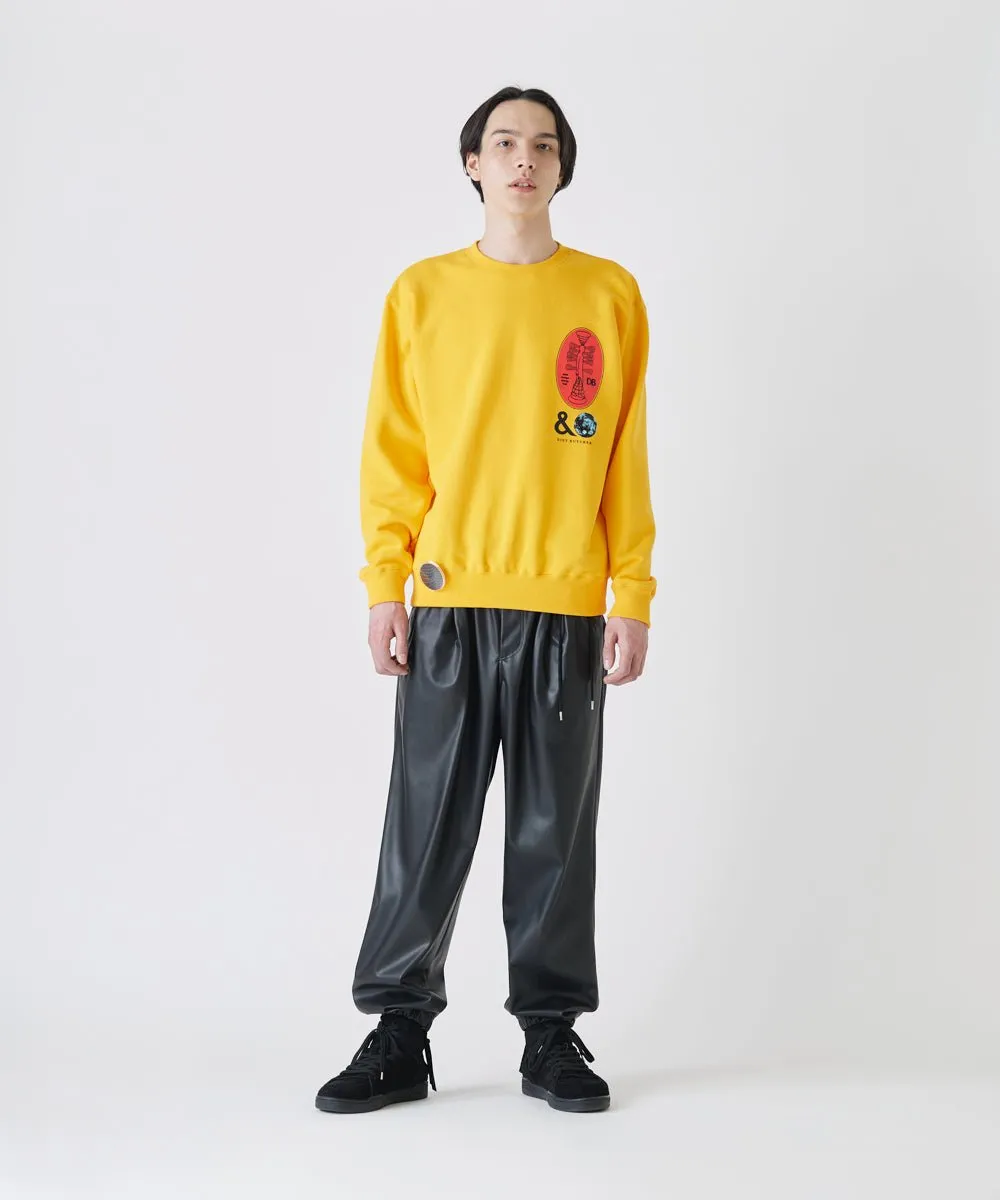 【60%OFF】Sweat shirt with NEW YOAKE POST - YELLOW