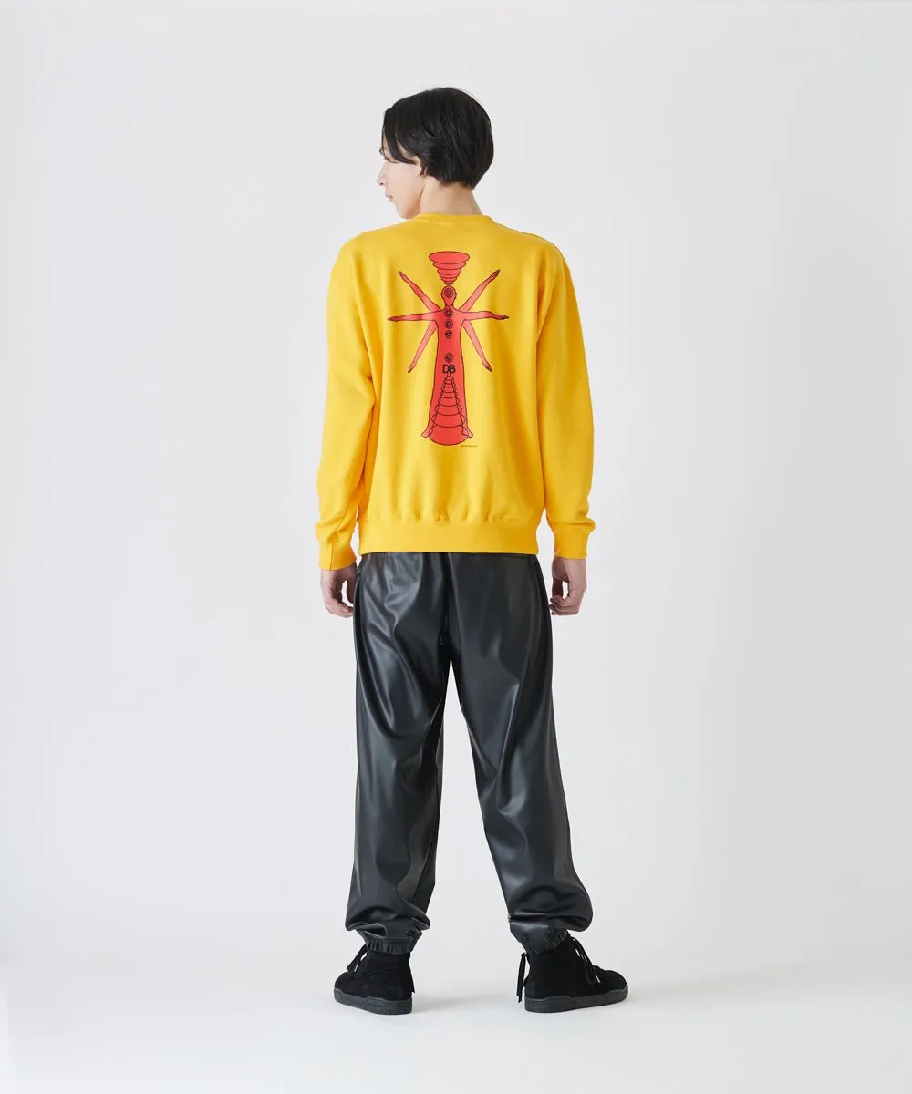 【60%OFF】Sweat shirt with NEW YOAKE POST - YELLOW