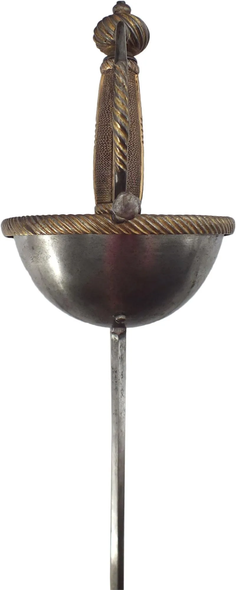A SPANISH CUP HILT RAPIER C.1650
