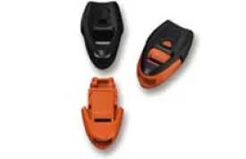 Aerowave Zipper Pull Survival Whistle - Black