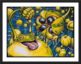 AJ Masthay "Stranger Fruits" Stained Glass Foil