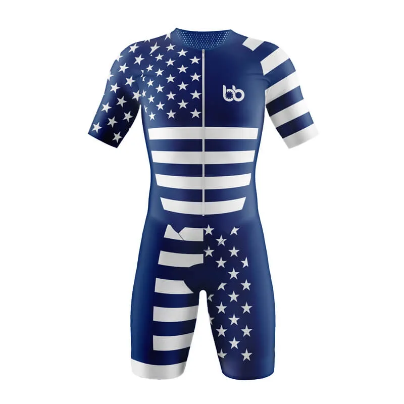 American All-Star Tri-Suit (Blue)