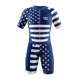 American All-Star Tri-Suit (Blue)