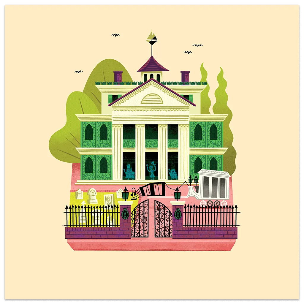 Andrew Kolb - "Teeny Tiny Mansion" prints