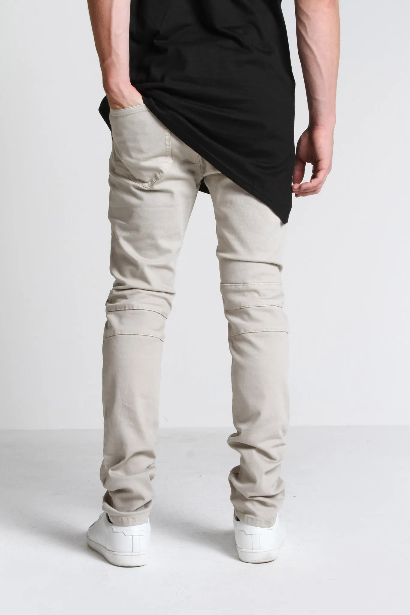 Biker Denim (Khaki)