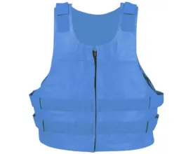 BLUE BULLET PROOF LEATHER VEST