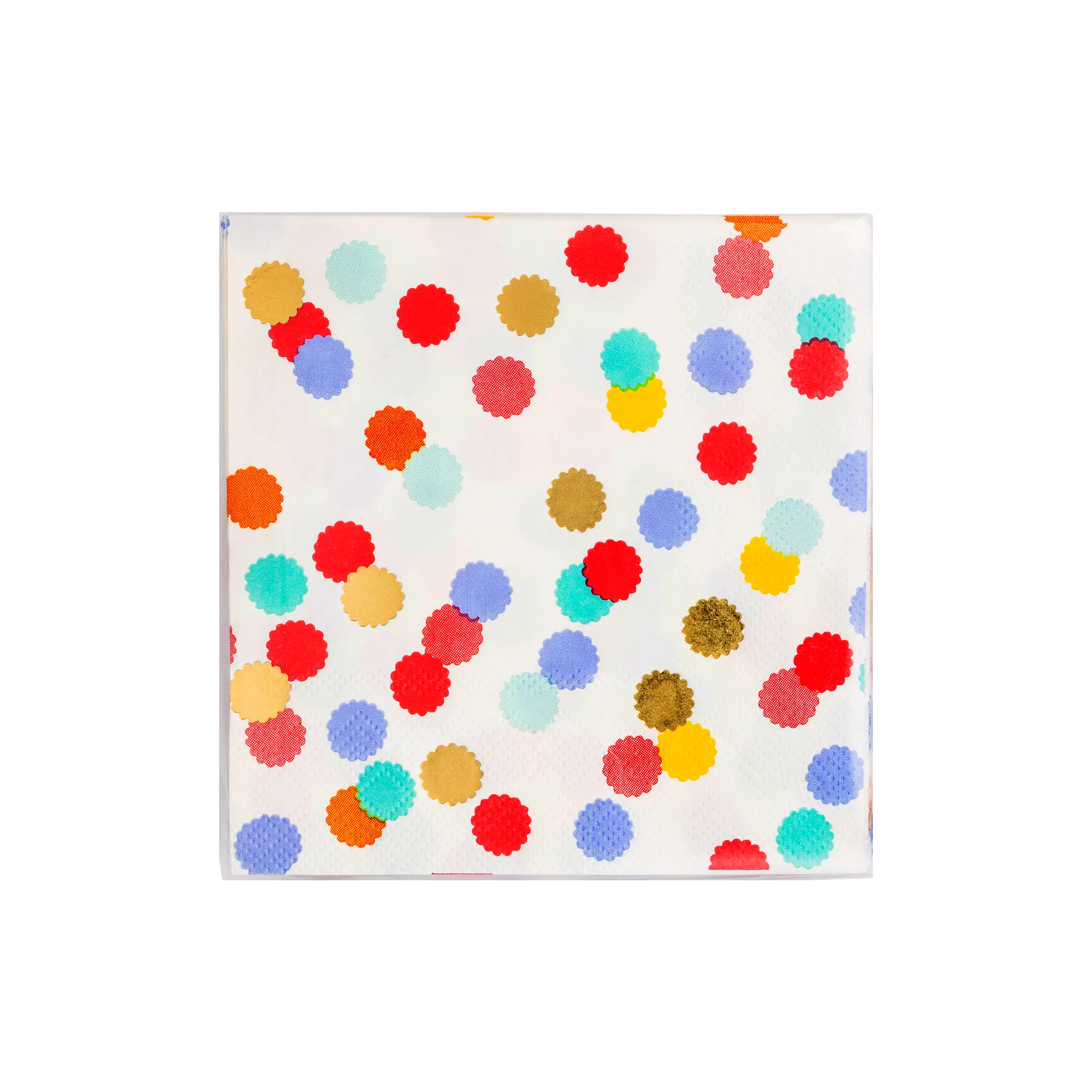 Bright Confetti Paper Napkins