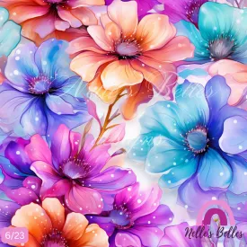 Bright floral seamless
