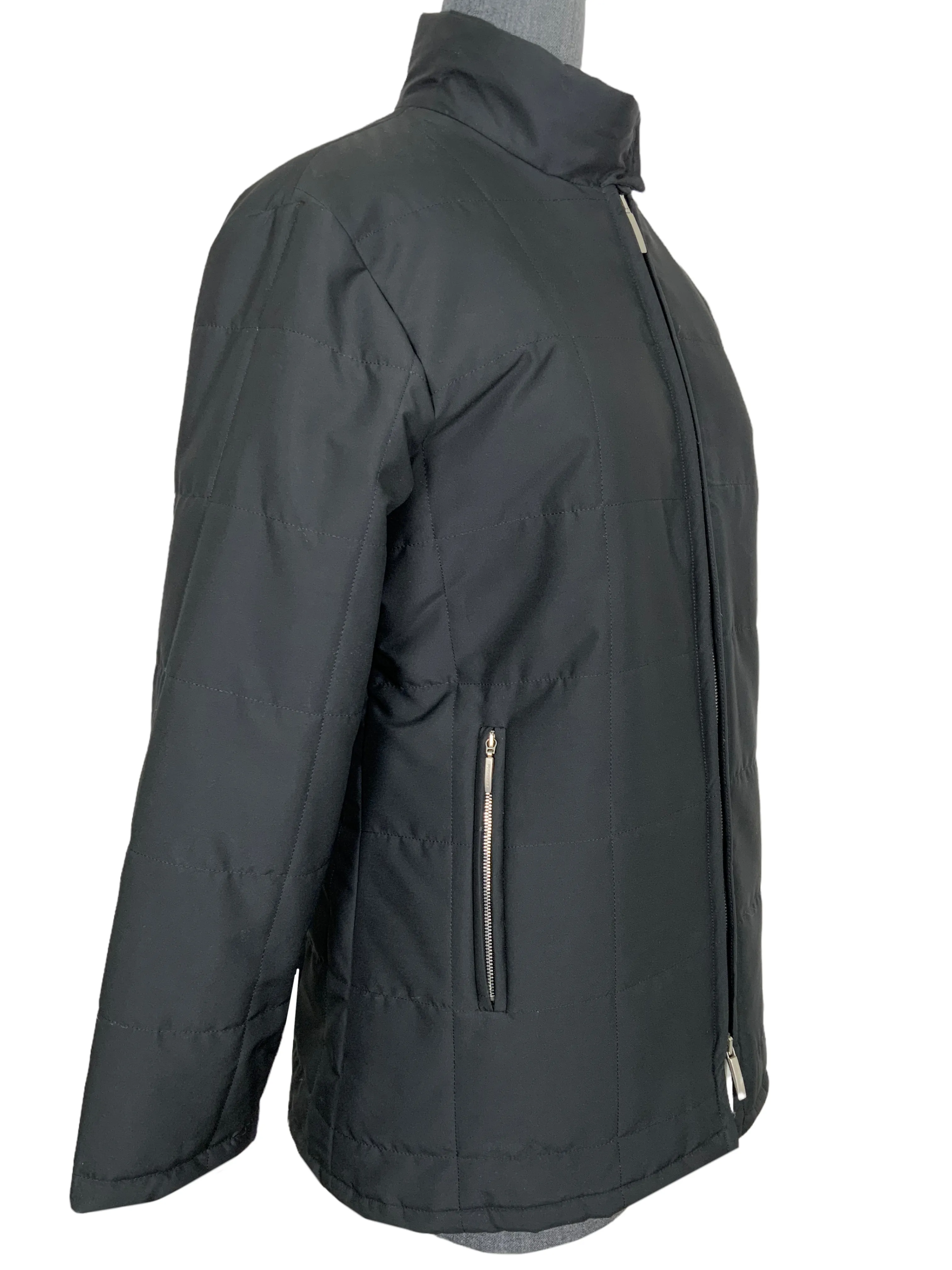 Burberry London Quilted Car Coat Size L