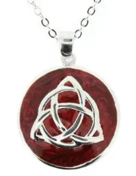 Celtic Trinity Knot Round Pendant