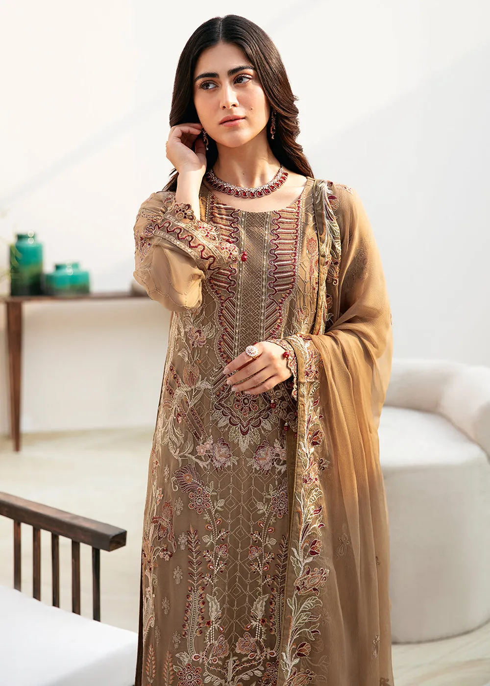 Chevron Chiffon Collection Volume 8 by Ramsha | A-812
