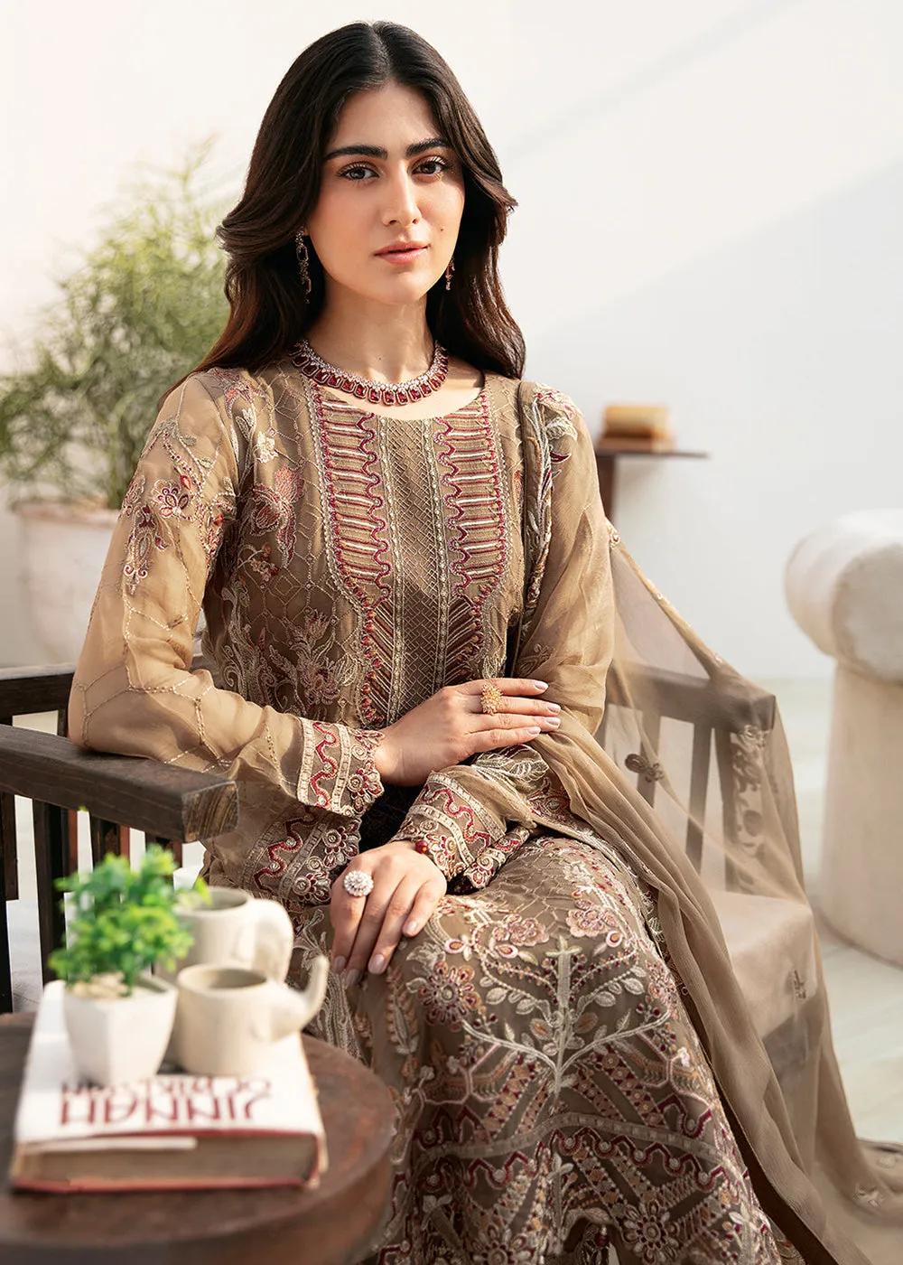 Chevron Chiffon Collection Volume 8 by Ramsha | A-812