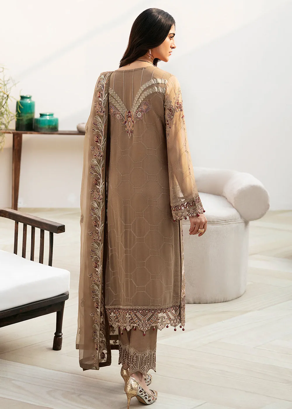 Chevron Chiffon Collection Volume 8 by Ramsha | A-812