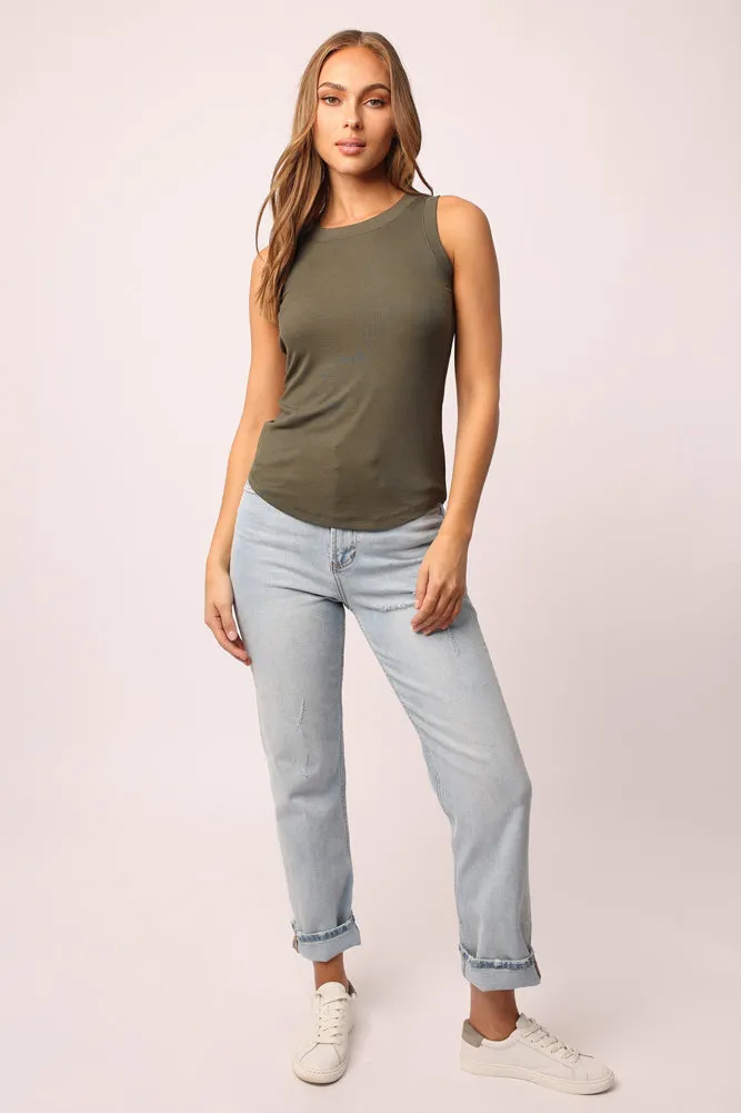 Cleo Tank in Cypress by Another Love