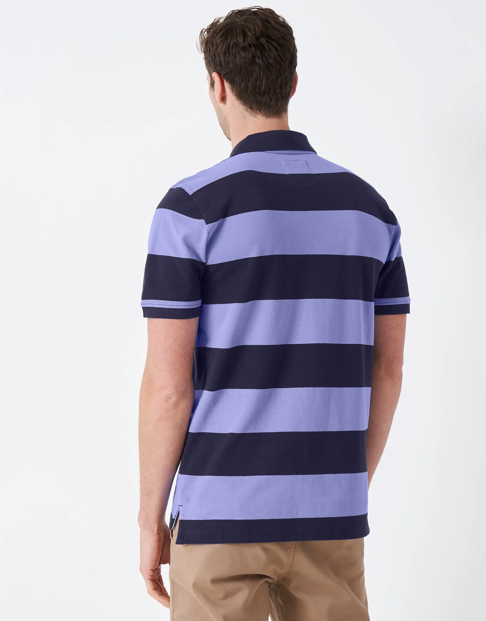 Crew Clothing Heritage Stripe Polo Shirt
