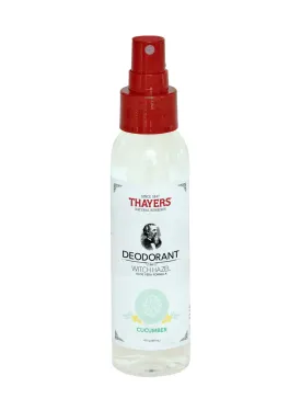 Cucumber Deodorant Witch Hazel Spray