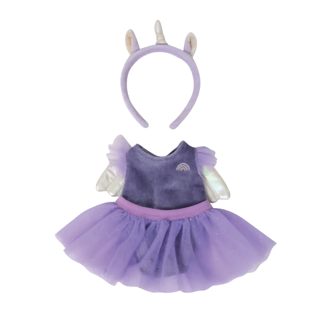 Dinkum Unicorn Outfit - Lilac