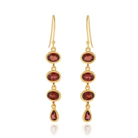 Garnet Earrings