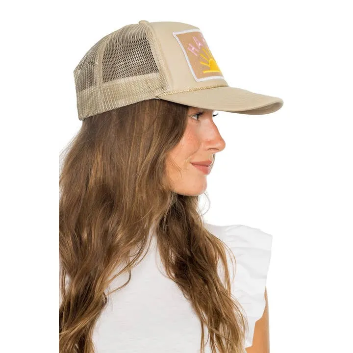 Happy Sun Trucker Hat