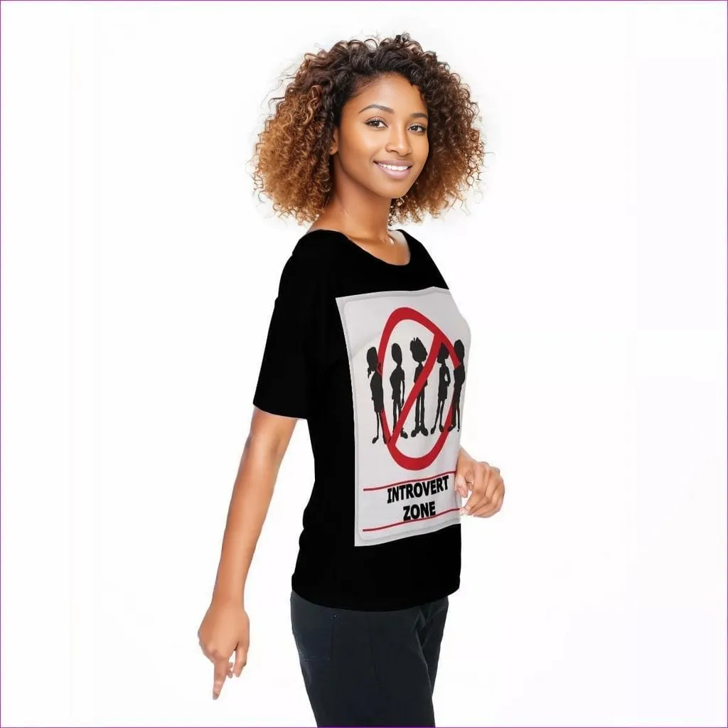 Introvert Zone Womens T-Shirts