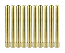Long Wedge Collet for 17, 18 & 26 Series TIG Torches with Fused Quartz Argon-Saving Configuration