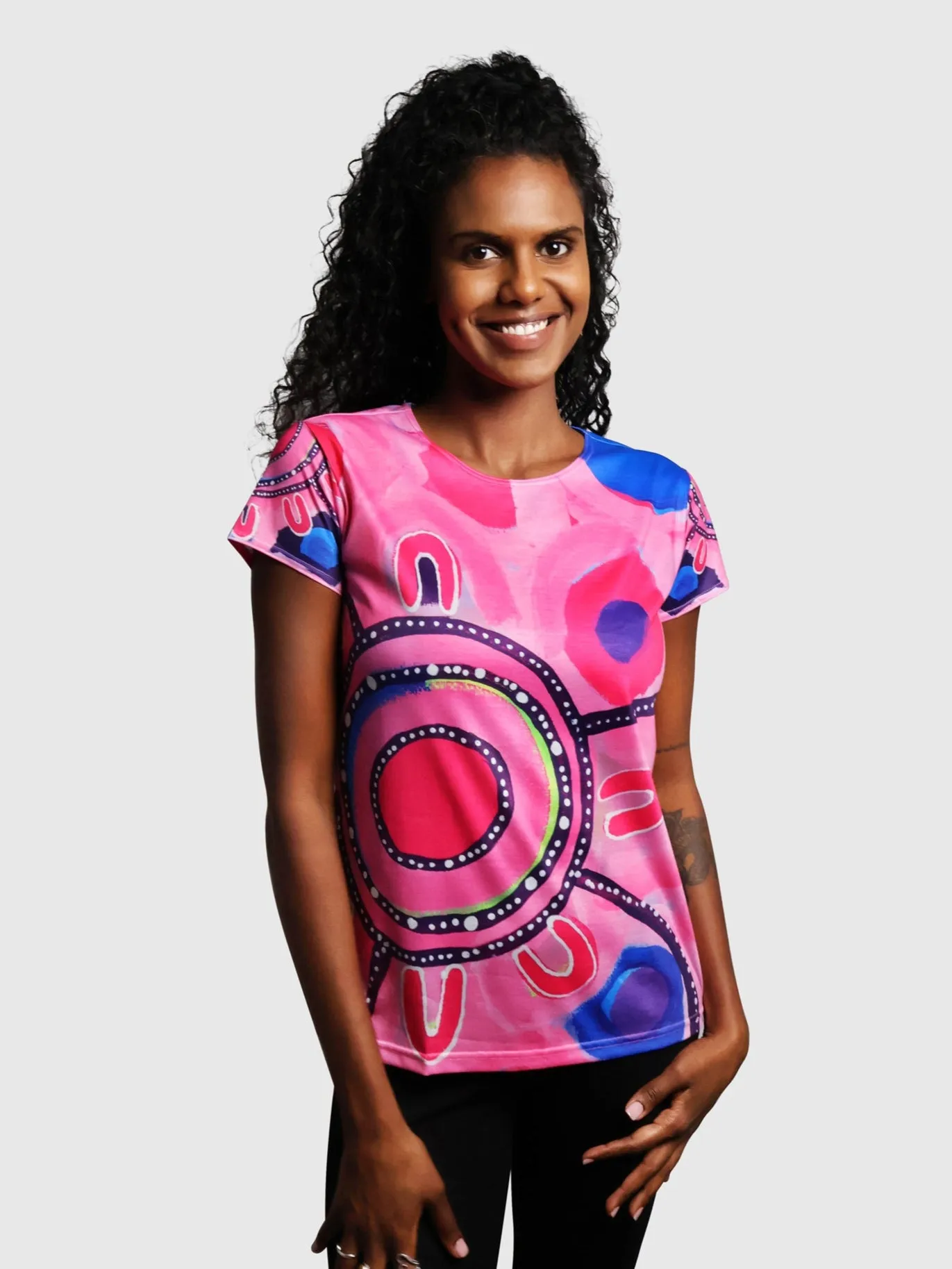 Meeting Place - Sharing Knowledge - NAIDOC 2025 Women's Fashion Top