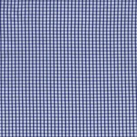 Navy Box Check Classic Custom Shirt 50bm50t 50/1*50/1 Sii0027