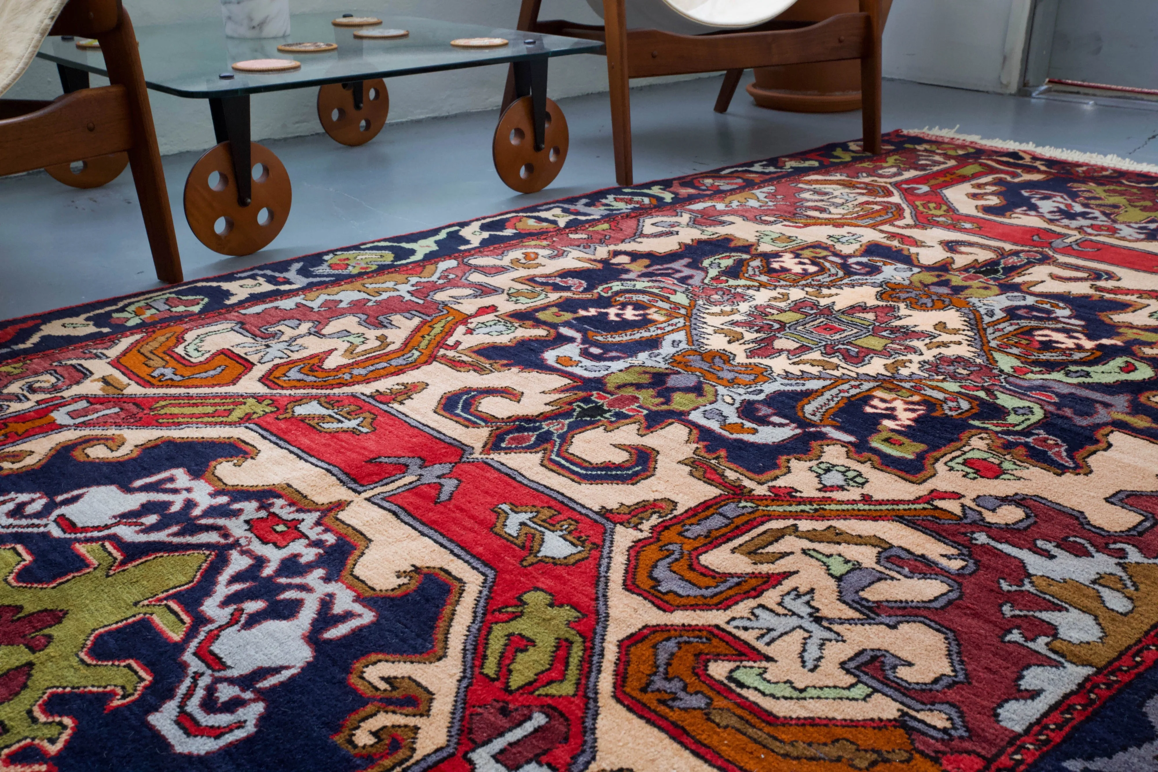 Old Turkish Konya Rug
