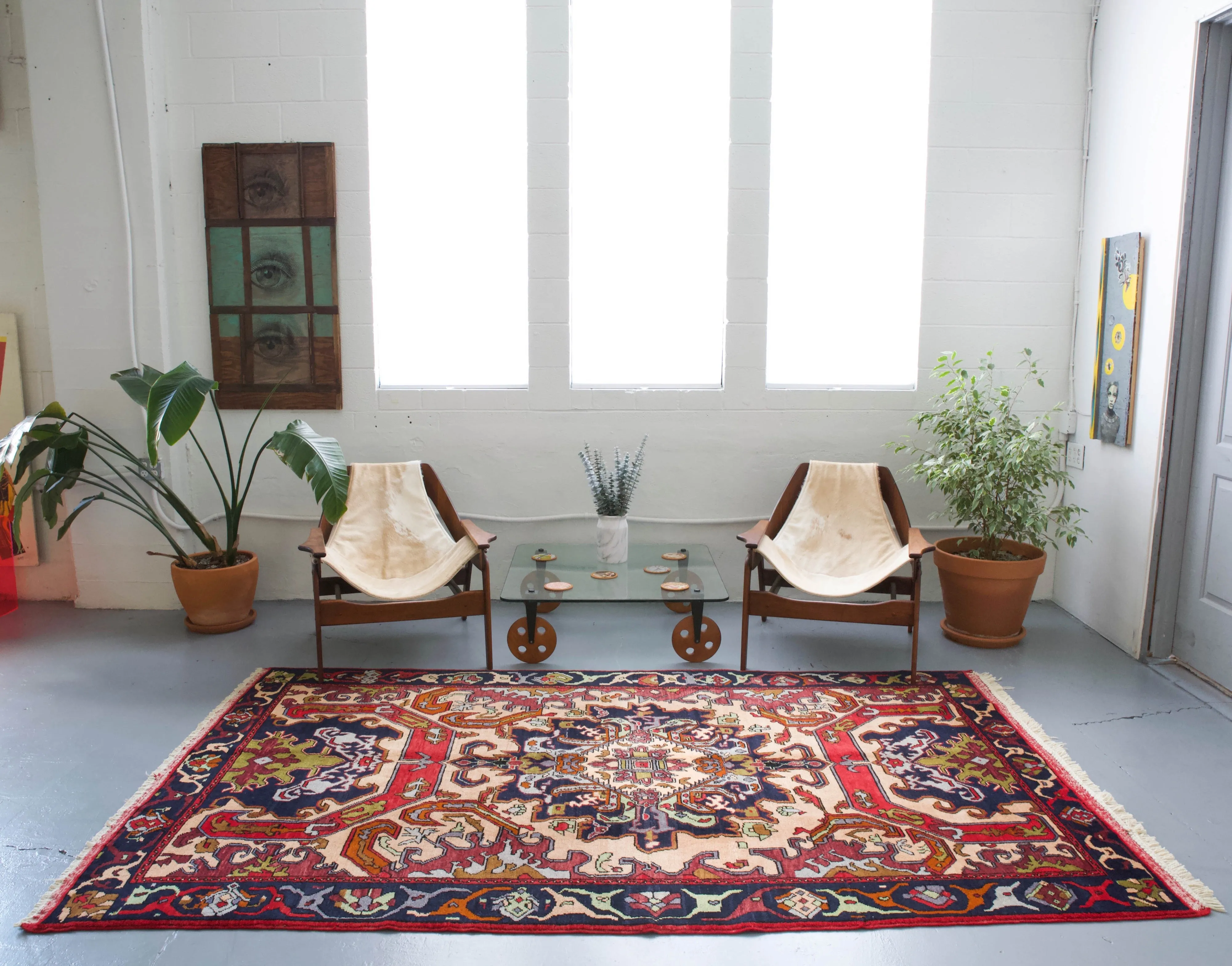 Old Turkish Konya Rug
