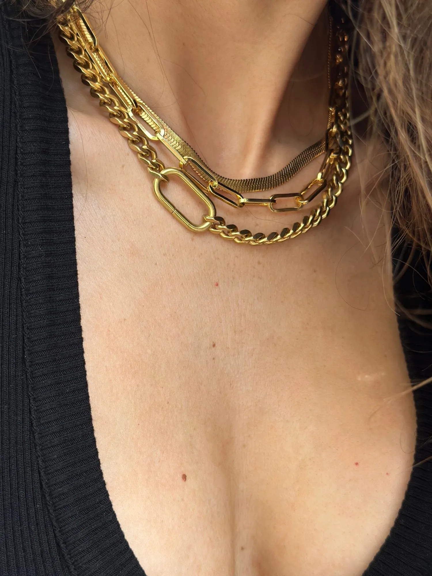 Race Track Chain Necklace