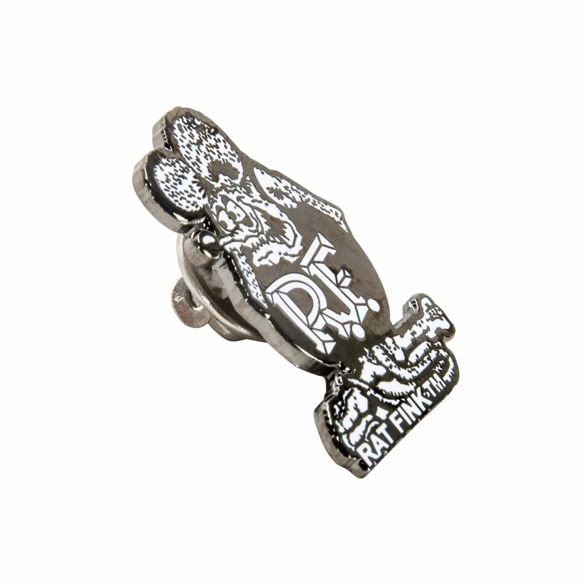 Rat Fink Lapel Pin - Black