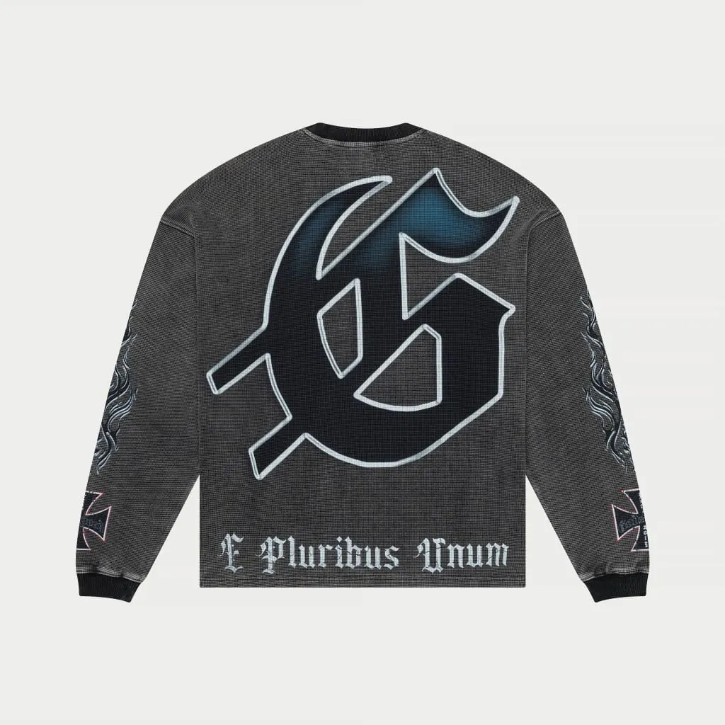 Rocker Thermal Ls (Grey Wash) - GRCKTHLSGRYWSH