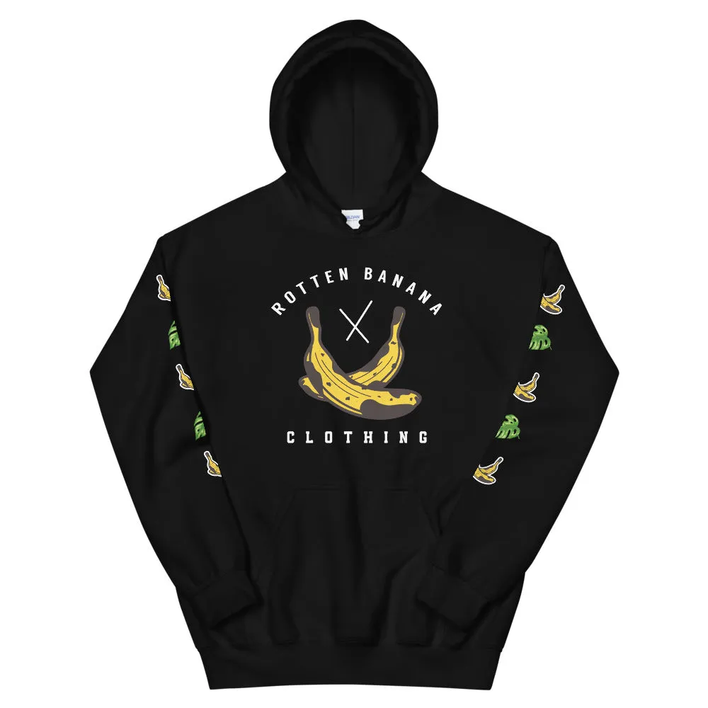 Rotten Banana Clothing Unisex Hoodie Black