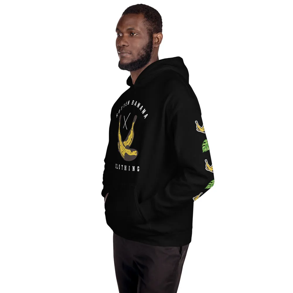 Rotten Banana Clothing Unisex Hoodie Black