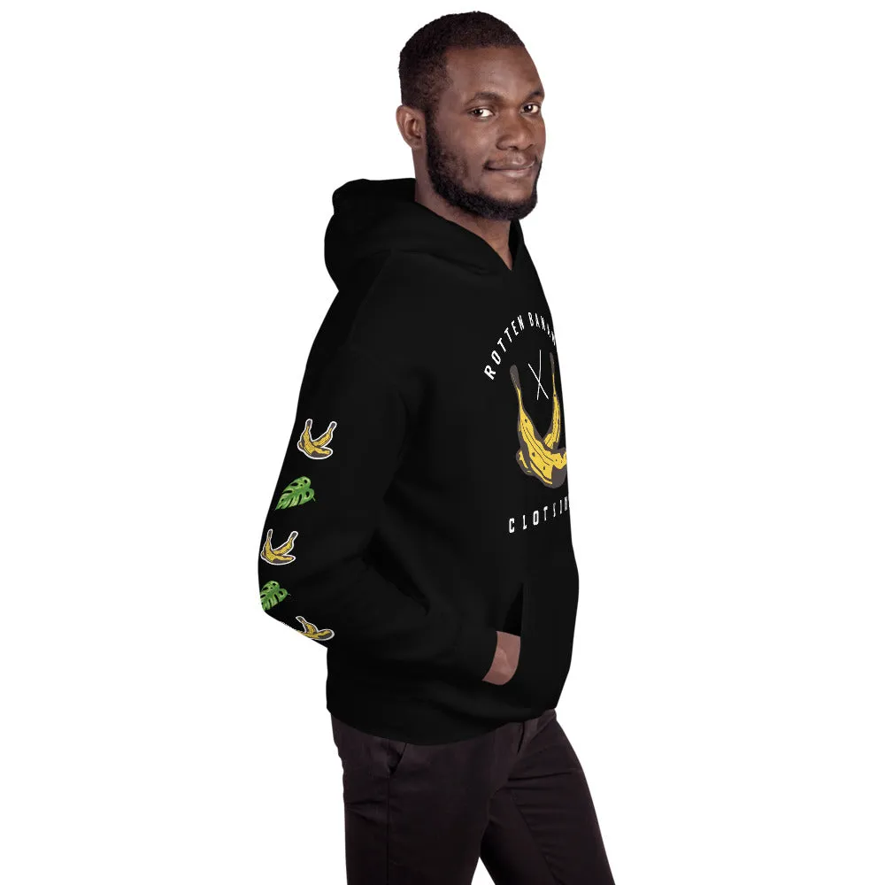 Rotten Banana Clothing Unisex Hoodie Black