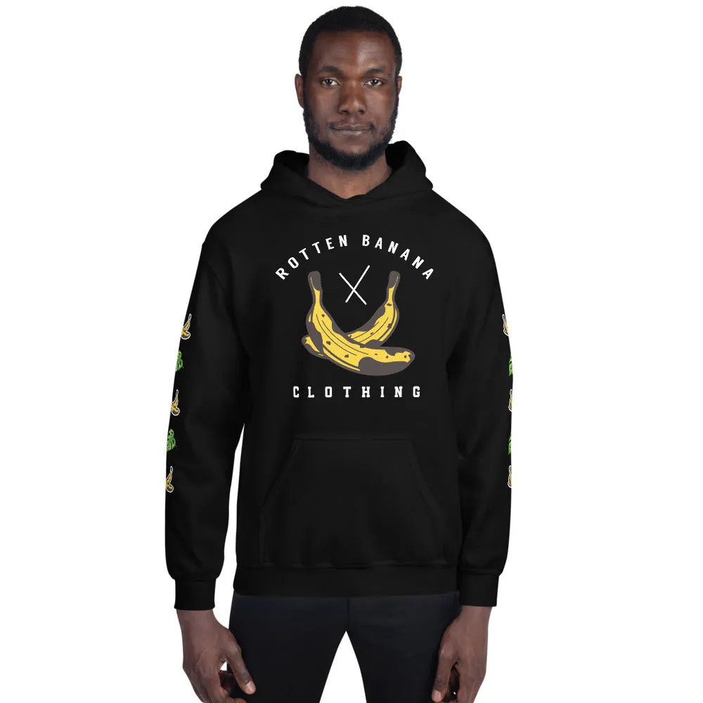 Rotten Banana Clothing Unisex Hoodie Black