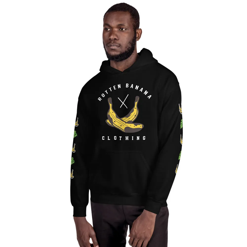Rotten Banana Clothing Unisex Hoodie Black