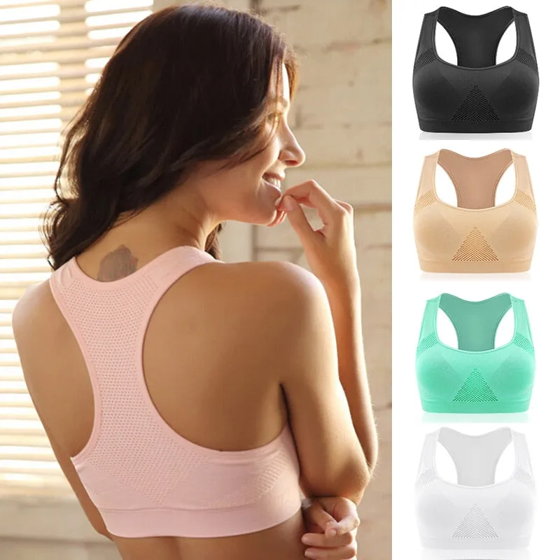 Seamless Bra 5 Color/ 3 size Professional Absorb Sweat Top Aerobics Vest Tanks