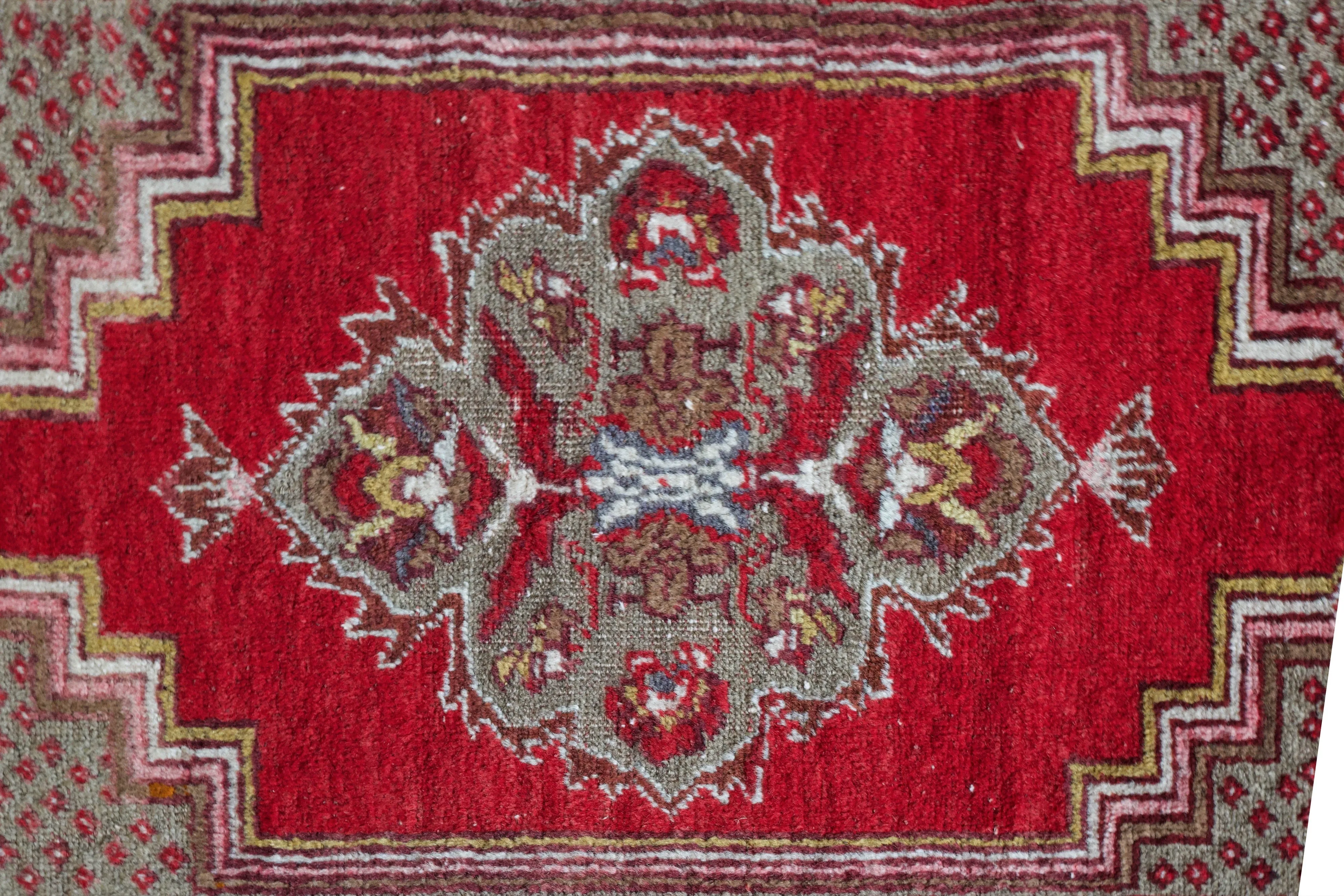 Semi-Antique Turkish Kirsehir Rug 3'7" x 5'7"