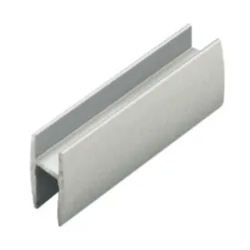 Shoe Moulding 743, 12ft, Aluminum Satin Clear Anodized 743-A-12