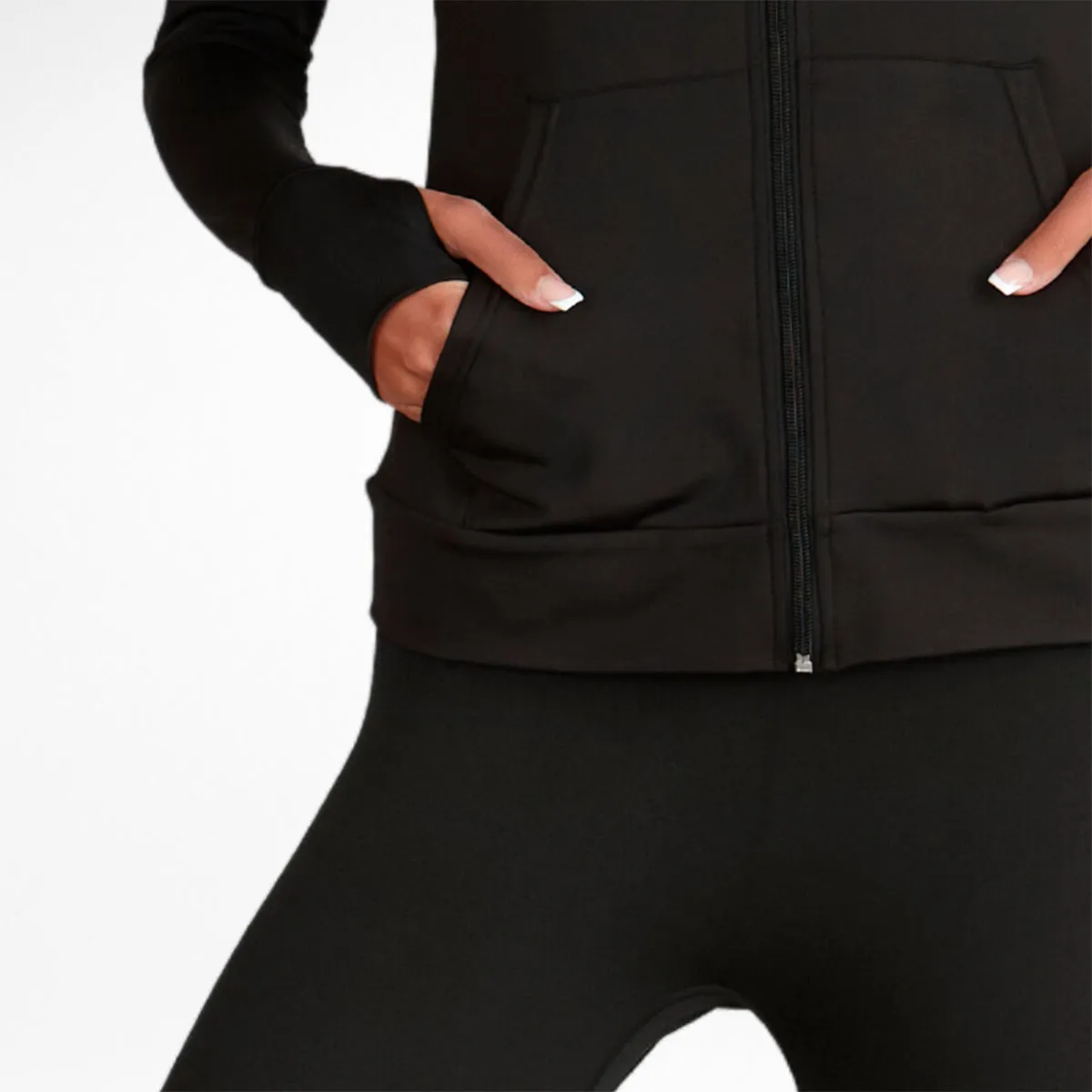 Silky Dance Child Full Zip Dance Jacket