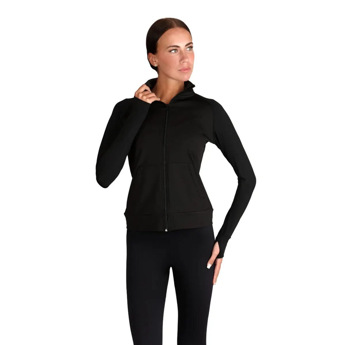 Silky Dance Child Full Zip Dance Jacket
