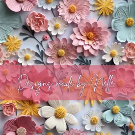 Spring 3D Floral 6