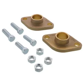 Taco 110-524BSFL 1" Taco Bronze Freedom Flange, Sweat (Pair)