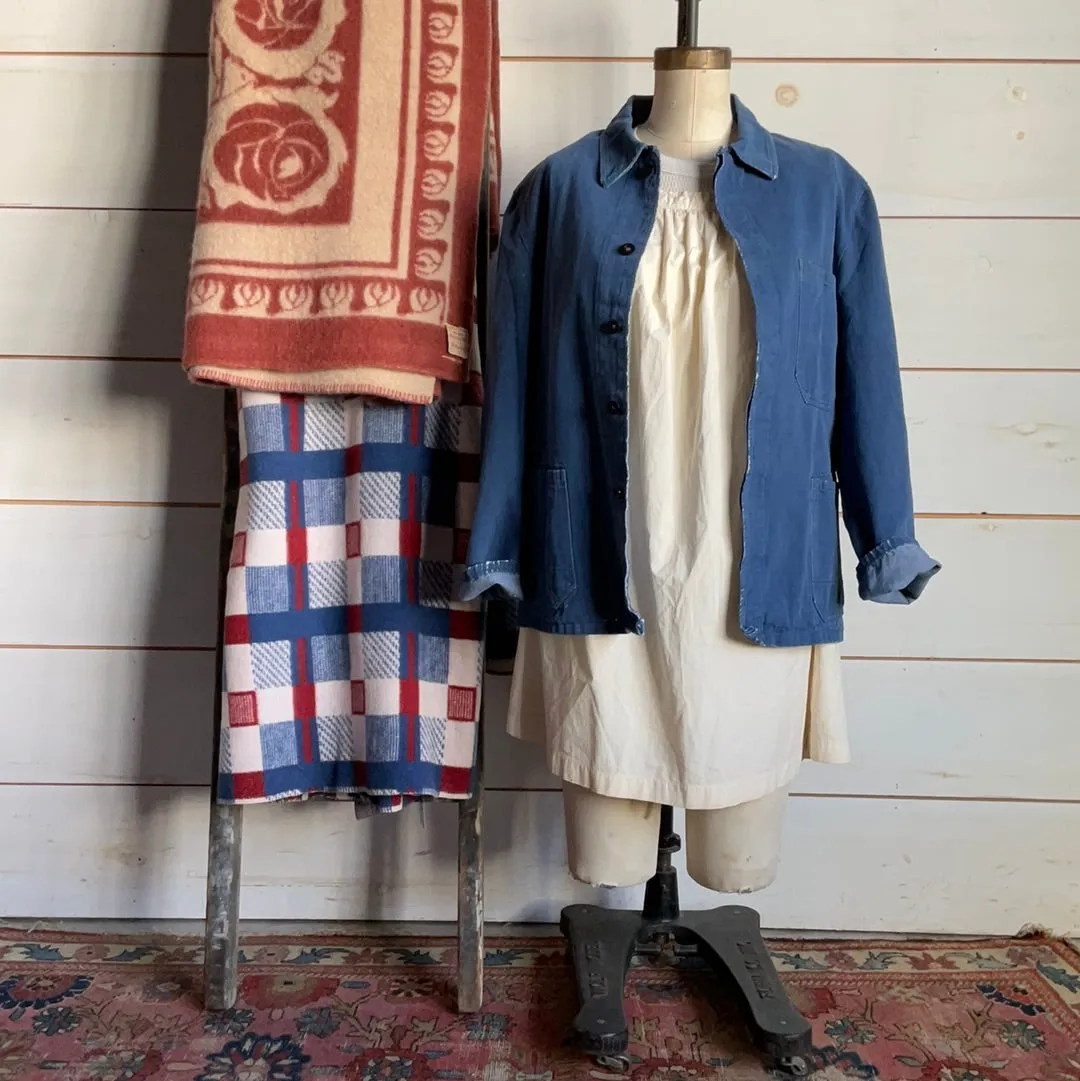 Vintage Indigo Chore Coat - Denim