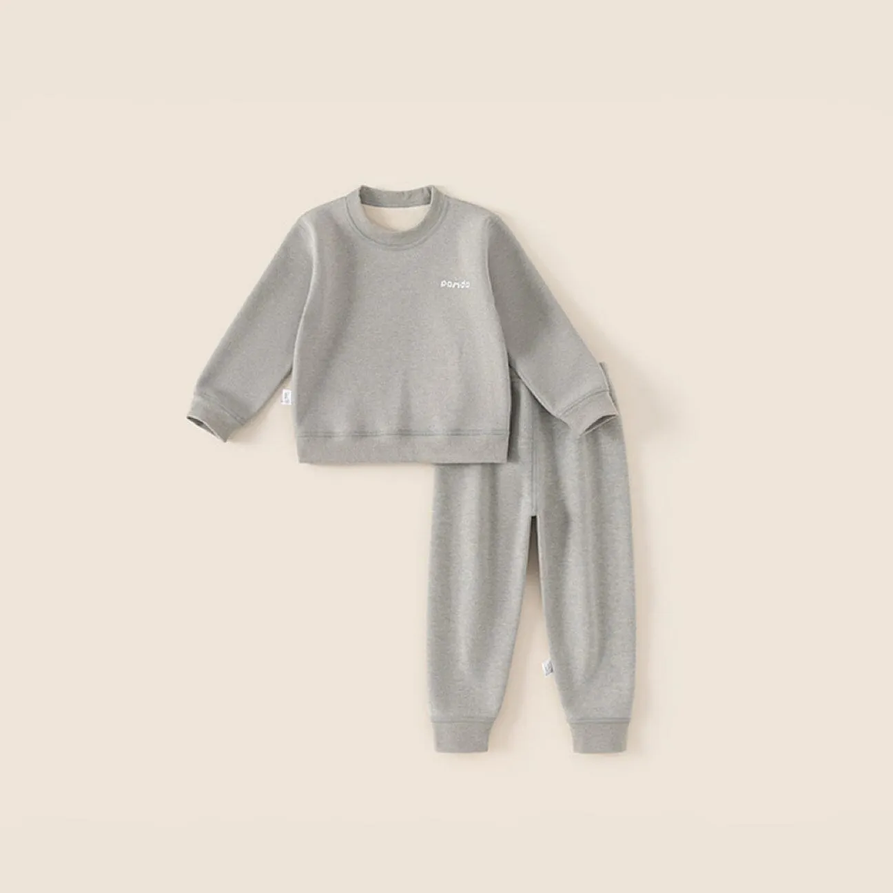 Warm Panda Winter Fleece Loungewear Set