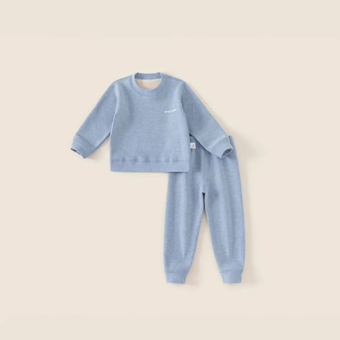 Warm Panda Winter Fleece Loungewear Set