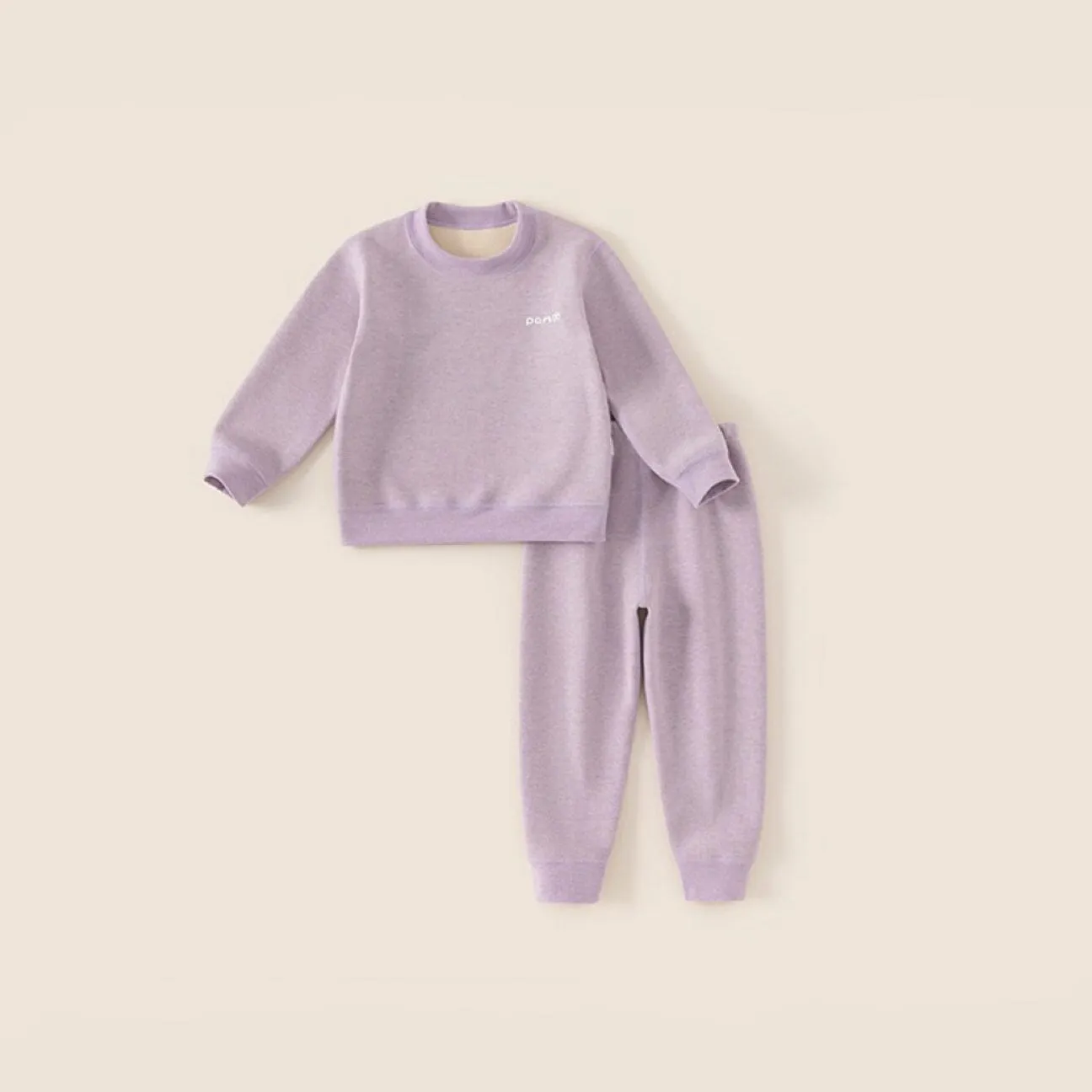 Warm Panda Winter Fleece Loungewear Set